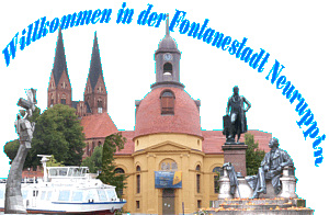 Klicken Sie zum Besuch der Fontanestadt Neuruppin.